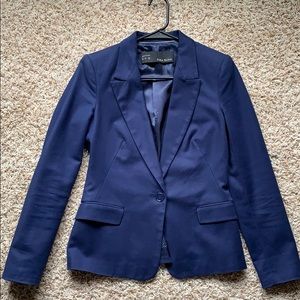 Zara blazer, navy, size small